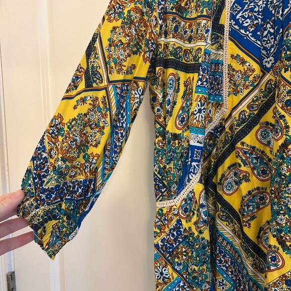 Umgee L Bohemian Printed Tunic Dress - Picture 3 of 7